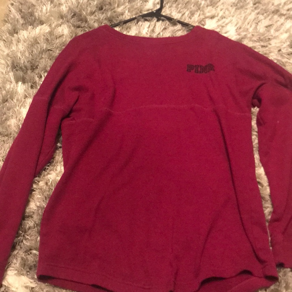 pink long sleeve